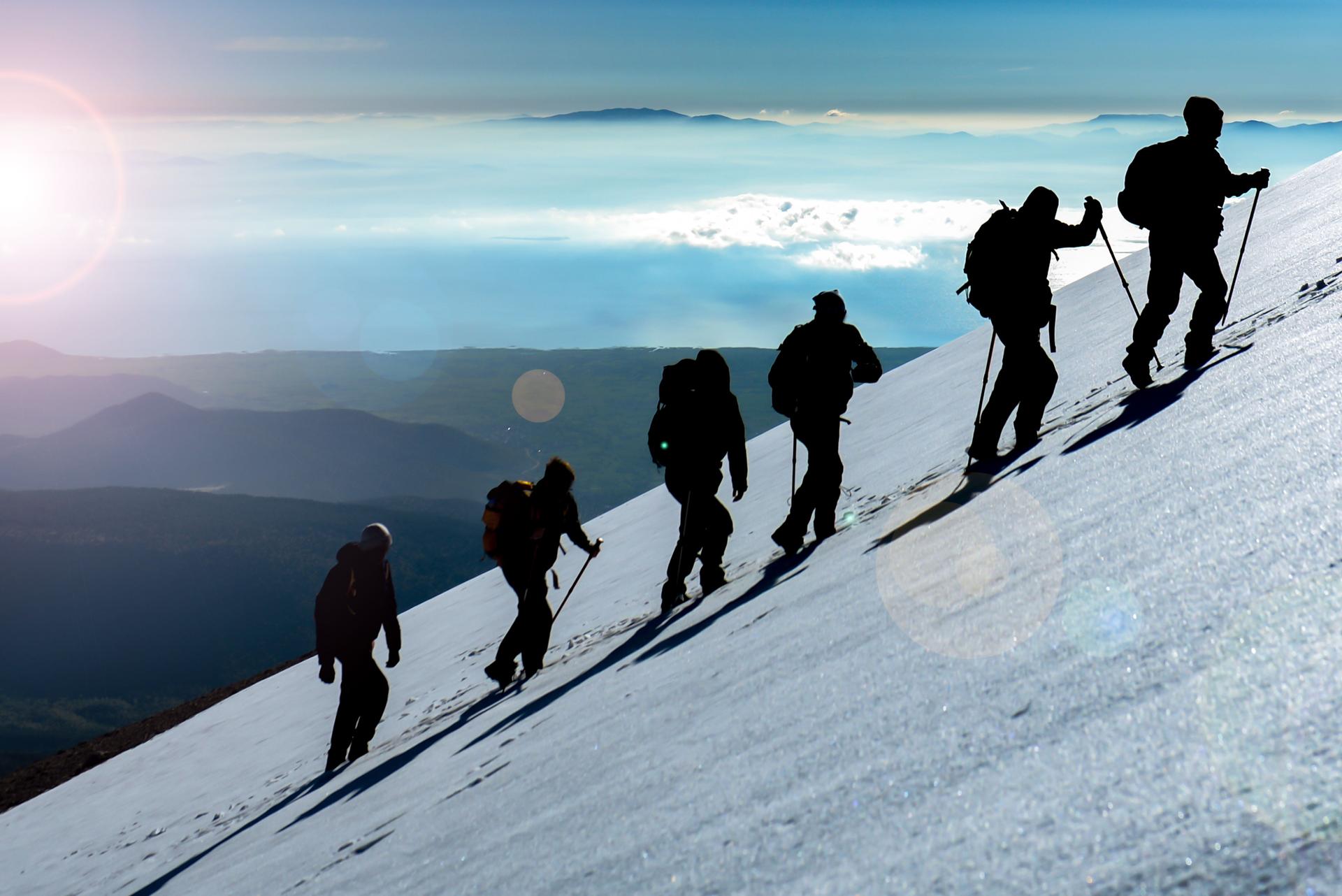 challenging mountain trails and excellent views